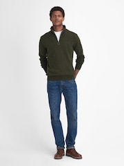 رداء بسحاب قصير من صوف الخراف موديل Essential من Barbour® - صورة 3 من 7