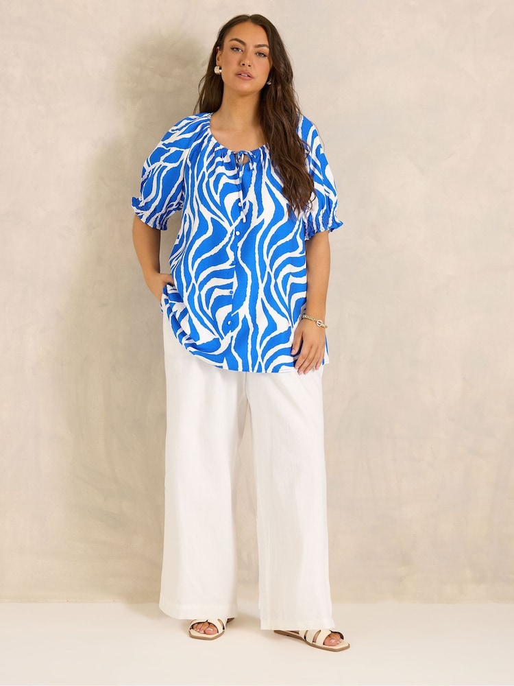 Evans Blue Airflow Boho Top - Image 2 of 5