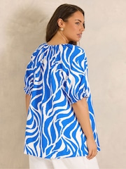 Evans Blue Airflow Boho Top - Image 3 of 5