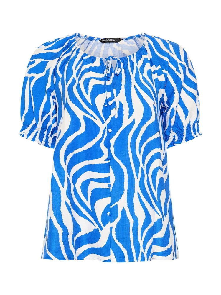 Evans Blue Airflow Boho Top - Image 5 of 5