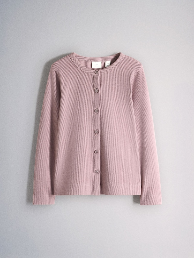 The Set Soft Touch Rib Button Through Cardigan and Leggings Set - Imagem 2 de 5 The Set Soft Touch Rib Button Through Cardigan and Leggings Set - Imagem 2 de 5