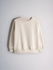 The Set 4 Pack Relaxed Crew Neck Sweatshirts Cream/Light Green/Dark Green Ditsy/Purple - Image 2 of 7