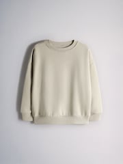The Set 4 Pack Relaxed Crew Neck Sweatshirts Cream/Light Green/Dark Green Ditsy/Purple - Image 3 of 7