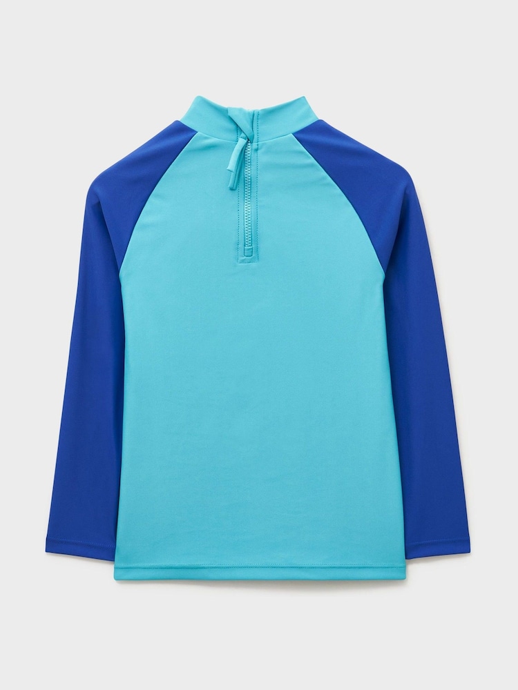 Crew Clothing Blue Rash Vest - Image 2 of 3