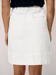 Weiß - Crew Clothing Analee Denimrock - Bild 4 von 5