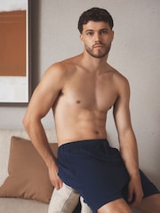 Brown/ Blue/ Green Soft Touch Shorts 3 Pack - Image 12 of 13