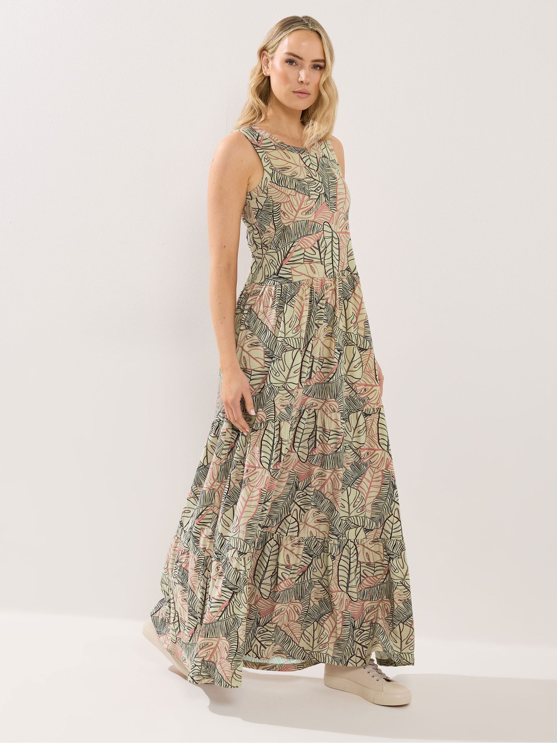 Long Tall Sally Women's Natural Sleeveless Maxi Dress