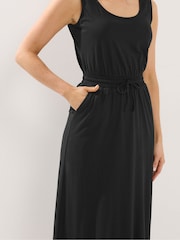 Long Tall Sally Black Tie Waist Maxi Dress - Image 4 of 5