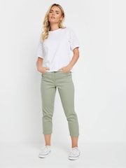 M&Co Green Petite Cropped Jeans - Image 2 of 4