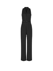 Long Tall Sally Black Halter Neck Jumpsuit - Image 5 of 5