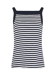 Long Tall Sally White High Neck Ribbed Vest Tops 2 Pack - Image 8 of 8