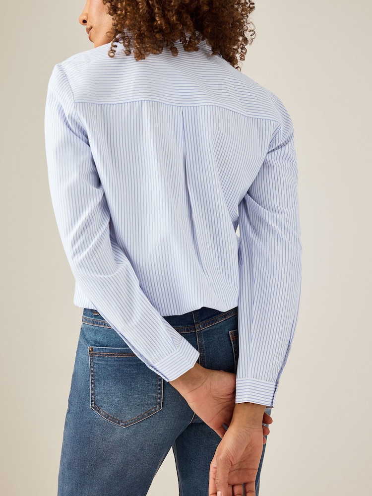 M&Co Blue Petite Cropped Jeans - Image 2 of 5