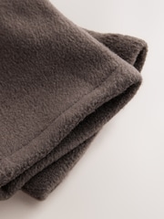 Charcoal Grey Fleece Gloves - Image 3 of 3