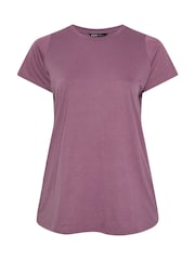 Yours Curve Pink Core Short Sleeve T-Shirts 3 Pack - Image 5 of 7