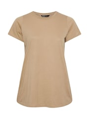 Yours Curve Pink Core Short Sleeve T-Shirts 3 Pack - Image 7 of 7