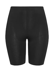 Yours Curve Black Cycling Shorts 2 Pack - Image 8 of 8