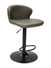 Bentley Designs Vintage Olive Rosso Gaslift 360° Swivel Barstool - Image 4 of 5