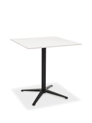 Bentley Designs White Baxter Ceramic Dining Table - Image 3 of 4