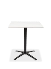 Bentley Designs White Baxter Ceramic Dining Table - Image 4 of 4