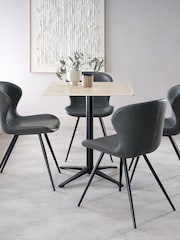Bentley Designs Beige Baxter Ceramic Dining Table - Image 2 of 4