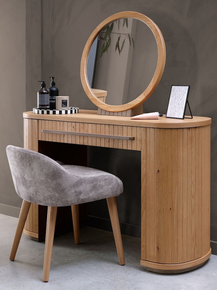 Bentley Designs Knotty Oak Vega Dressing Table - Image 1 of 6