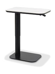 Bentley Designs White Riley Ceramic Sofa Table - Image 2 of 4