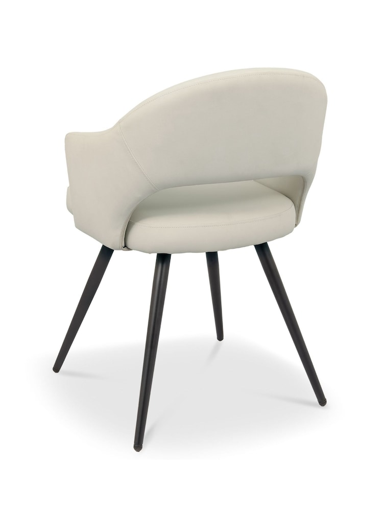 Bentley Designs Set of 2 Ivory Sterling Dining Chairs - Image 6 of 6 Bentley Designs Set of 2 Ivory Sterling Dining Chairs - Image 6 of 6