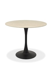 Bentley Designs Beige Mason Ceramic Circular Table - Image 3 of 3