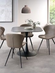 Bentley Designs Grey Carter Ceramic Dining Table - Image 1 of 3