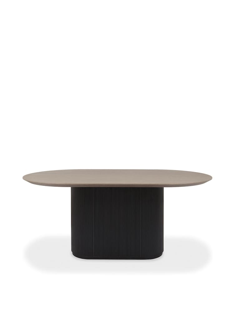 Bentley Designs Grey Jorge 6 Seater Dining Table - Image 5 of 5
