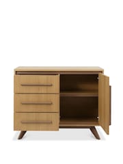 Bentley Designs Oak Light Weathered Kristen Narrow Sideboard - Image 5 of 5