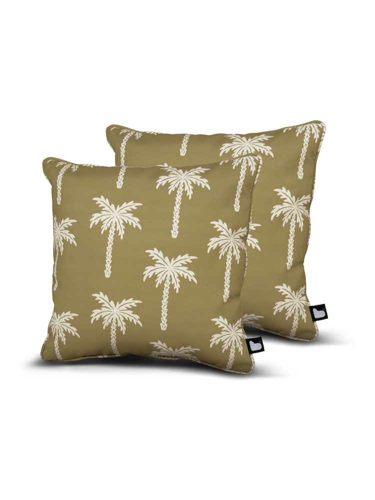 Extreme Lounging 2 Pack Pistache Green Outdoor B Palm Cushions - Image 1 of 3