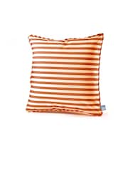 Extreme Lounging 2 Pack Orange Outdoor B Pencil Stripe Cushions - Image 2 of 2