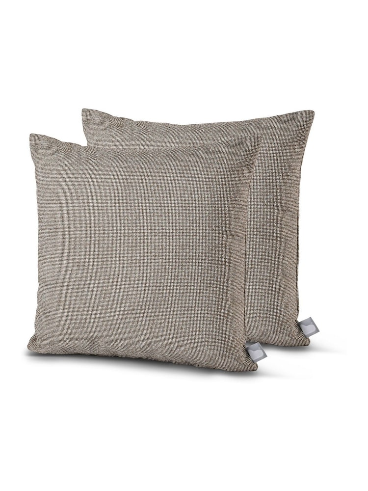 Extreme Lounging 2 Pack Natural Outdoor B Aquaclean Carena Cushions - Image 1 of 2 Extreme Lounging 2 Pack Natural Outdoor B Aquaclean Carena Cushions - Image 1 of 2