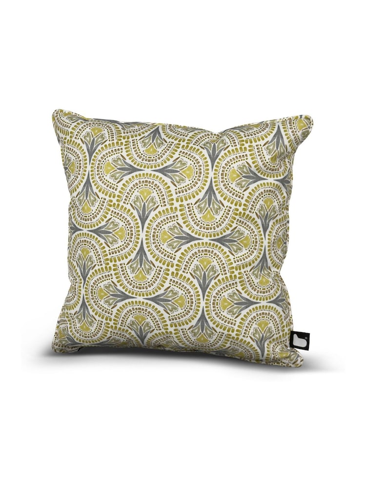 Extreme Lounging 2 Pack Citrus Yellow Outdoor B Prestigious Textiles Skiathos Cushions - Image 2 of 2