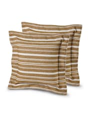 Extreme Lounging 2 Pack Yellow Outdoor B Aquaclean Capri Oxford Cushions - Image 1 of 2