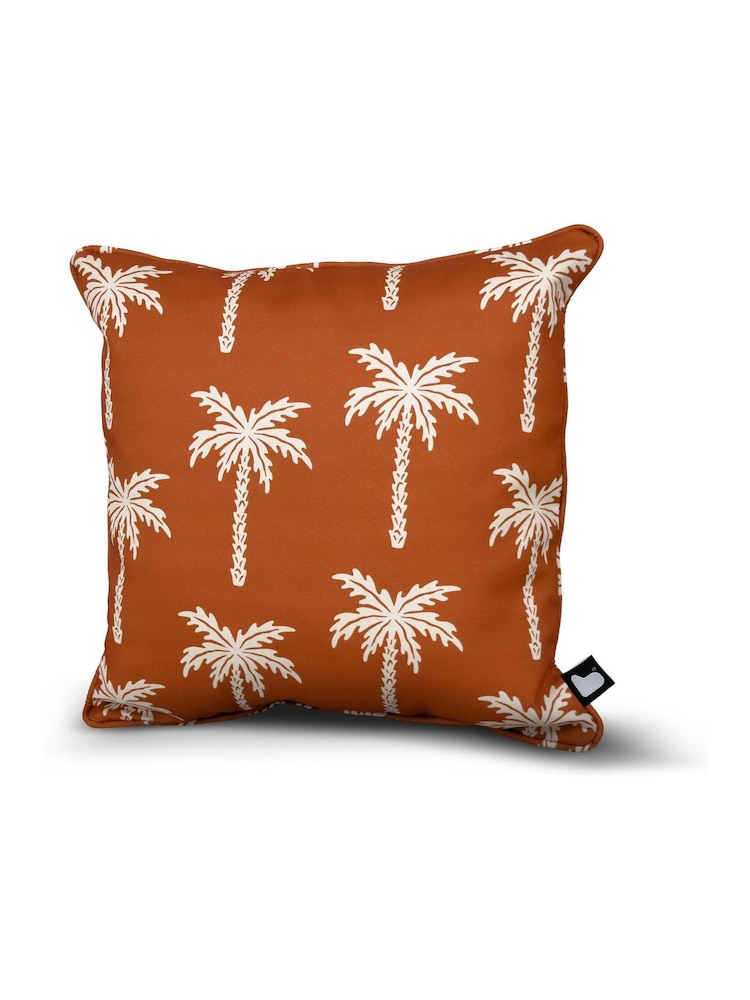 Extreme Lounging 2 Pack Rust Orange Outdoor B Palm Cushions - Image 2 of 3