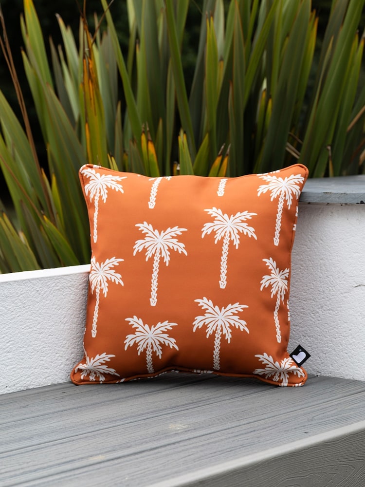 Extreme Lounging 2 Pack Rust Orange Outdoor B Palm Cushions - Image 3 of 3