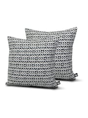 Extreme Lounging 2 Pack Blue Outdoor B Cushion Aquaclean Nomad - Image 1 of 2