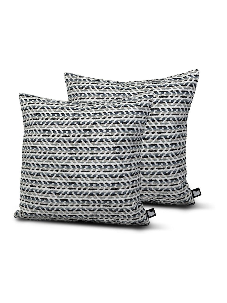 Extreme Lounging 2 Pack Blue Outdoor B Cushion Aquaclean Nomad - Image 1 of 2 Extreme Lounging 2 Pack Blue Outdoor B Cushion Aquaclean Nomad - Image 1 of 2
