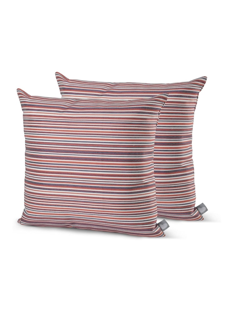 Extreme Lounging 2 Pack Red Outdoor B Cushion Aquaclean Waikiki - Image 1 of 2