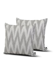 Extreme Lounging 2 Pack Sand Yellow Outdoor B Cushion Aquaclean Macrame - Image 1 of 2