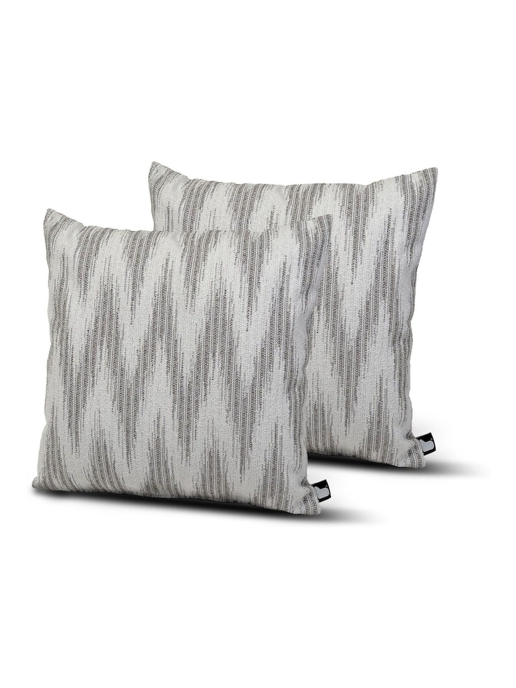 Extreme Lounging 2 Pack Sand Yellow Outdoor B Cushion Aquaclean Macrame - Image 1 of 2