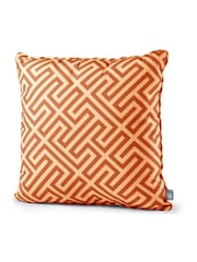 Extreme Lounging 2 Pack Orange Outdoor B Maze Cushions - Image 2 of 2