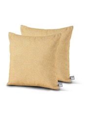 Extreme Lounging 2 Pack Yellow Outdoor B Cushion Aquaclean Carena - Image 1 of 2