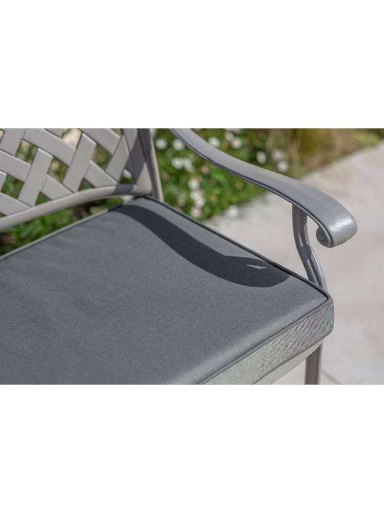 Bramblecrest Stone Rome Bench and Cushion - Image 2 of 4 Bramblecrest Stone Rome Bench and Cushion - Image 2 of 4