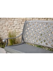 Bramblecrest Stone Rome Bench and Cushion - Image 4 of 4