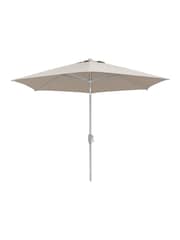 Kettler Stone Cream 30m Wind Up Garden Parasol with Auto Tilt Night - Image 2 of 3