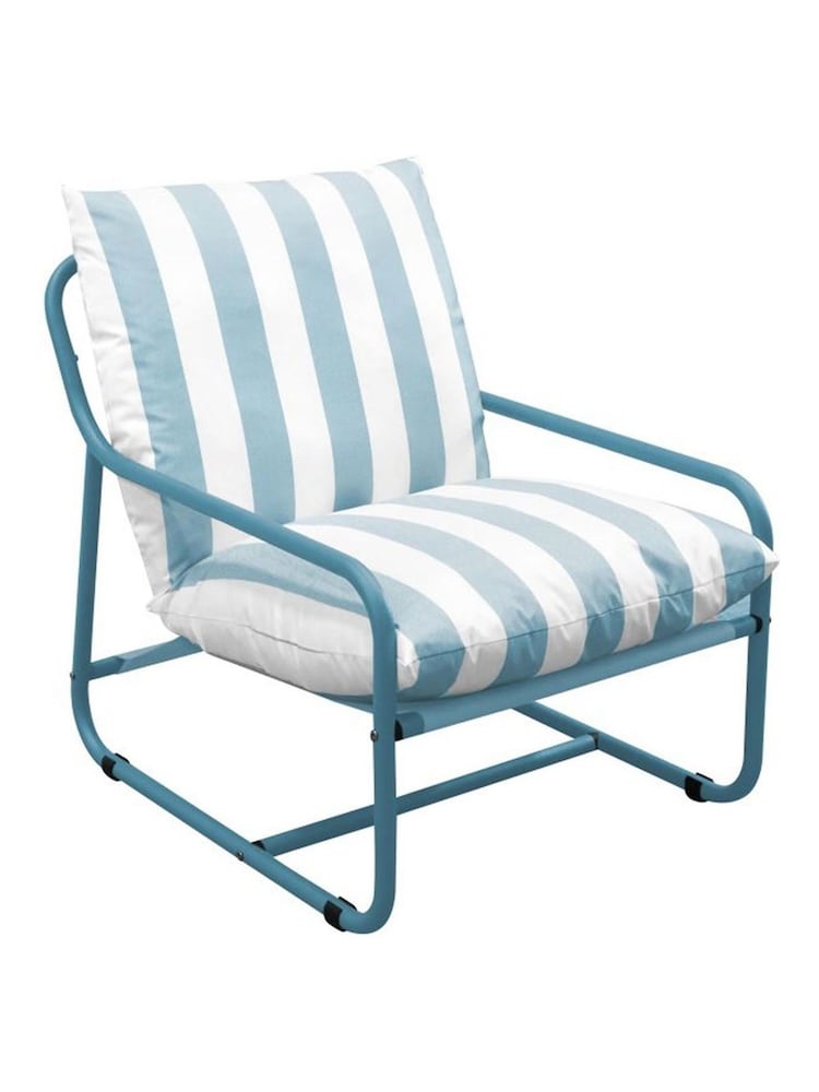Kettler Nordic Blue Cloud Garden Single Relaxed Chair - Image 3 of 3