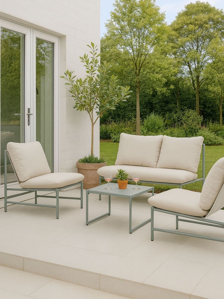 Kettler Green Leaf Garden Lounge Set Sofa - Image 1 of 4